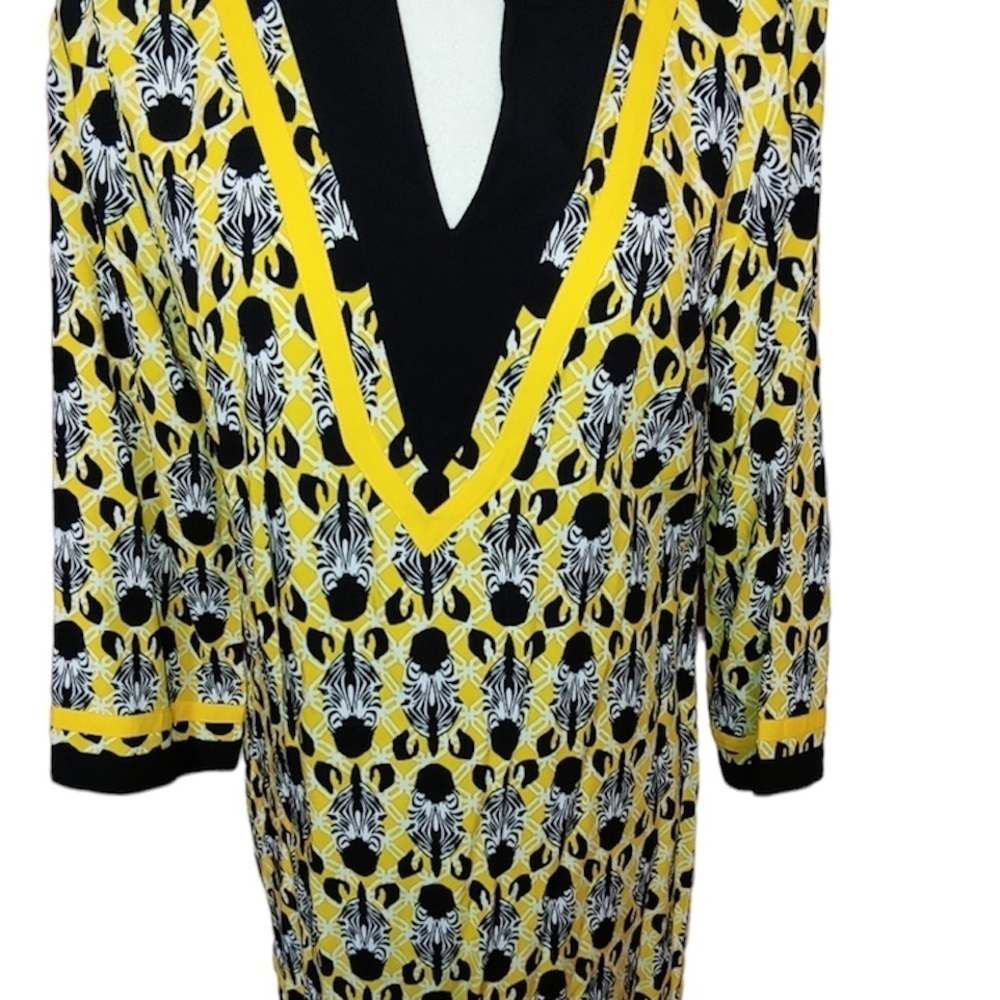 Crown & Ivy Zebra Print Rayon Dress 4